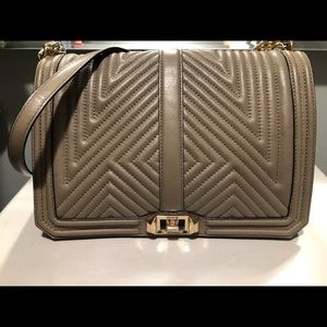 Rebecca Minkoff Chevron Quilted Jumbo Love